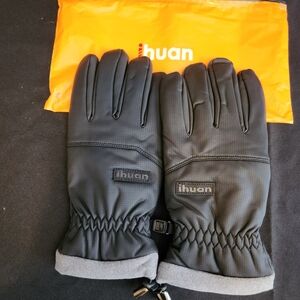 Men's Black Insulated Gloves